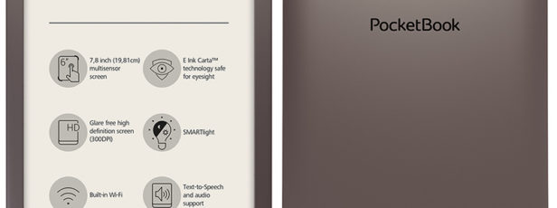 PocketBook InkPad 3 Brązowy + 1100 ebooków GRATIS!